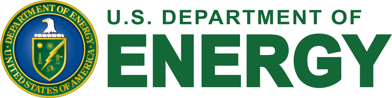 US DOE Logo in green color